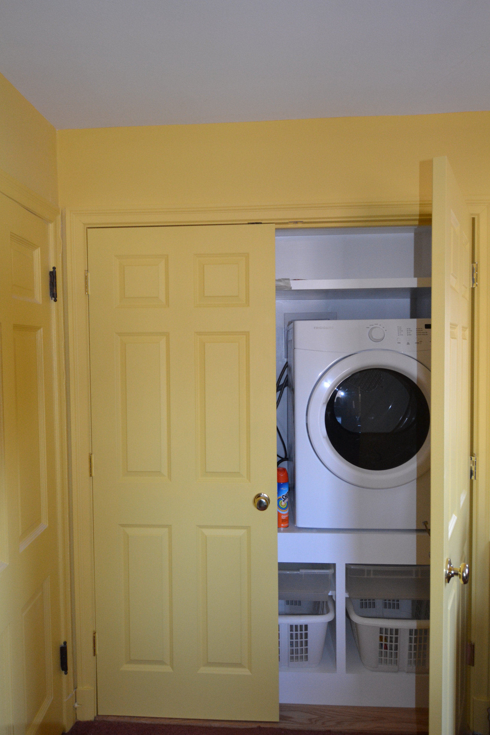 Custom laundry closet