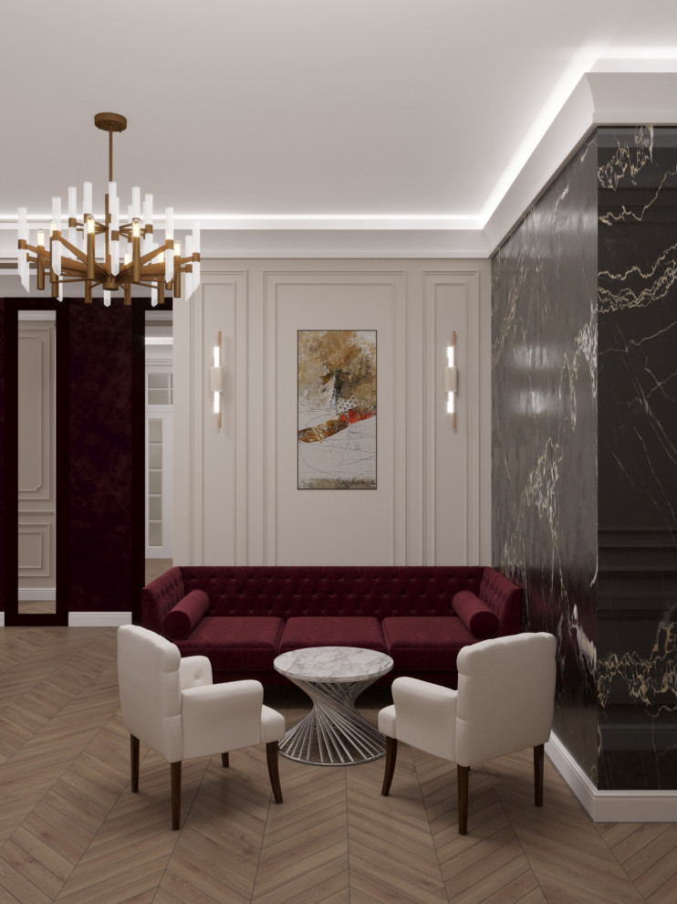 Дизайн офиса, в котором задействованы различные стили