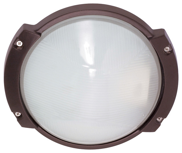 Nuvo 1Light Incandescent Outdoor Light Fixture, Architectural Bronze