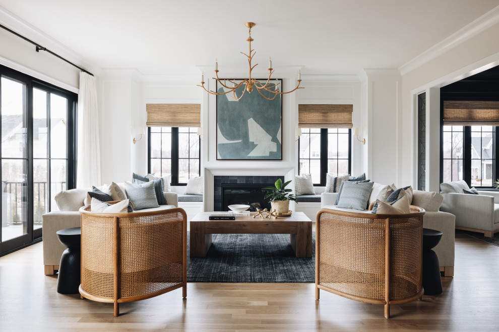 Chef's Delight - Transitional - Living Room - Chicago - by Timber ...