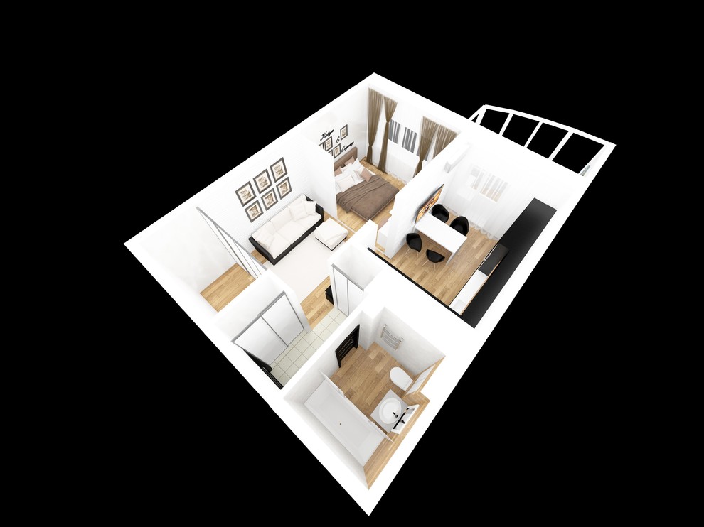 Однокомнатная квартира в Новой Москве