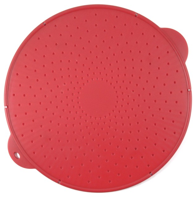 Norpro Red Silicone Splatter Screen Contemporary Splatter Screens
