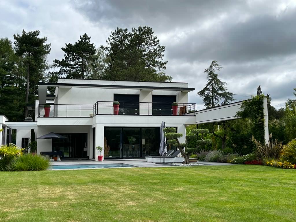 Jardin contemporain dans les Yvelines