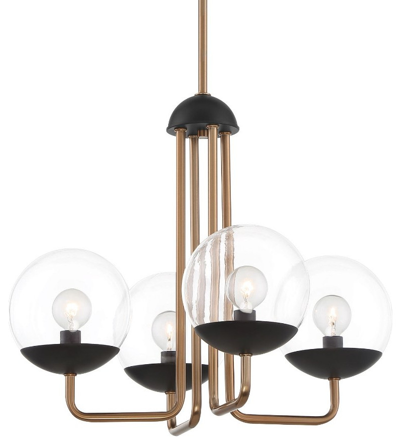 George Kovacs Lighting P1504-416 Outer Limits - 4 Light Chandelier