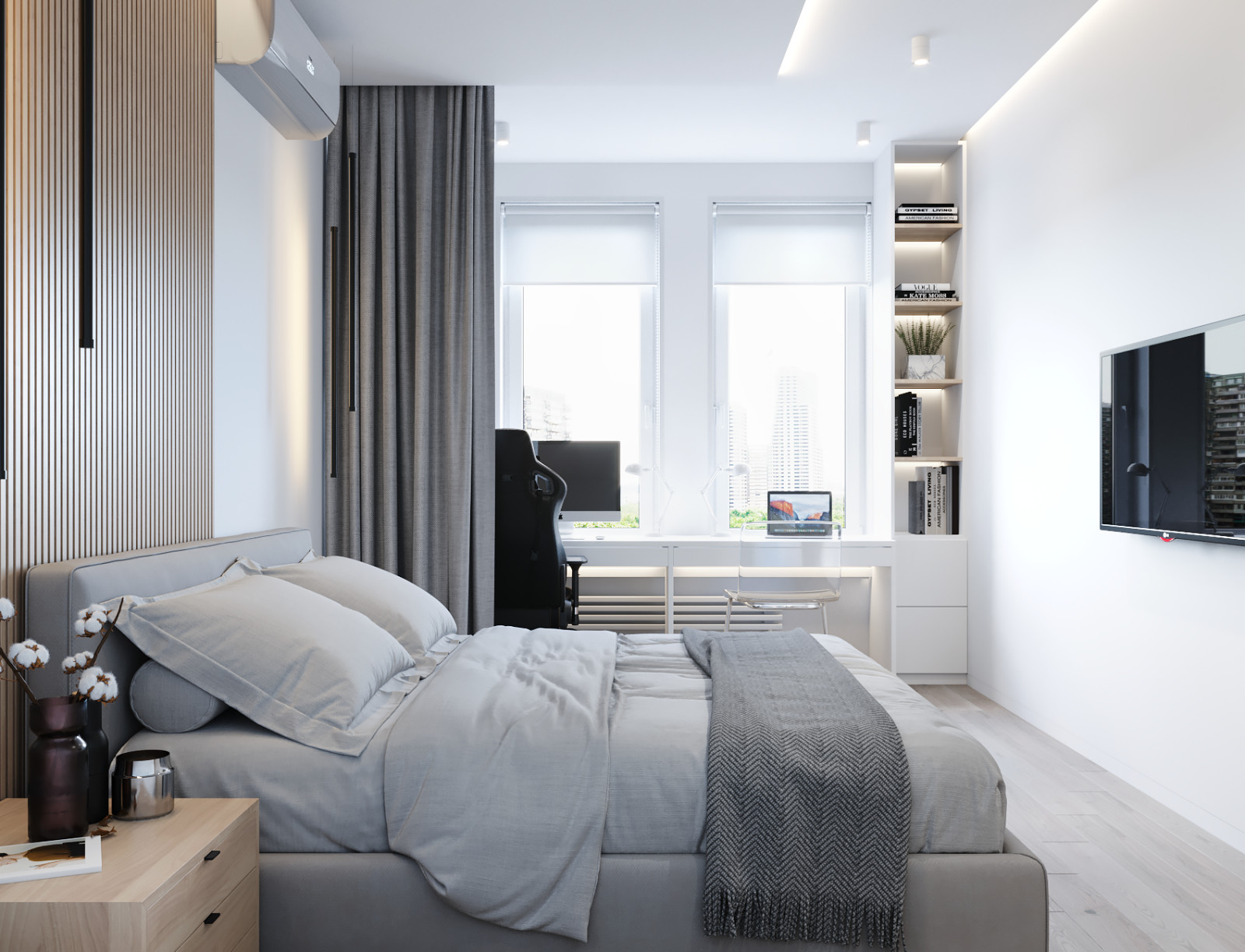 Проект квартиры в Москве 100 м.кв