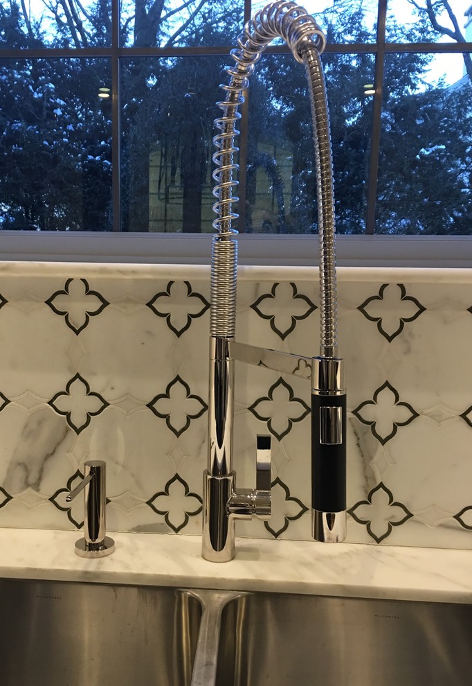 Tudor Revived Transitional New York by Studio 49 Home Design