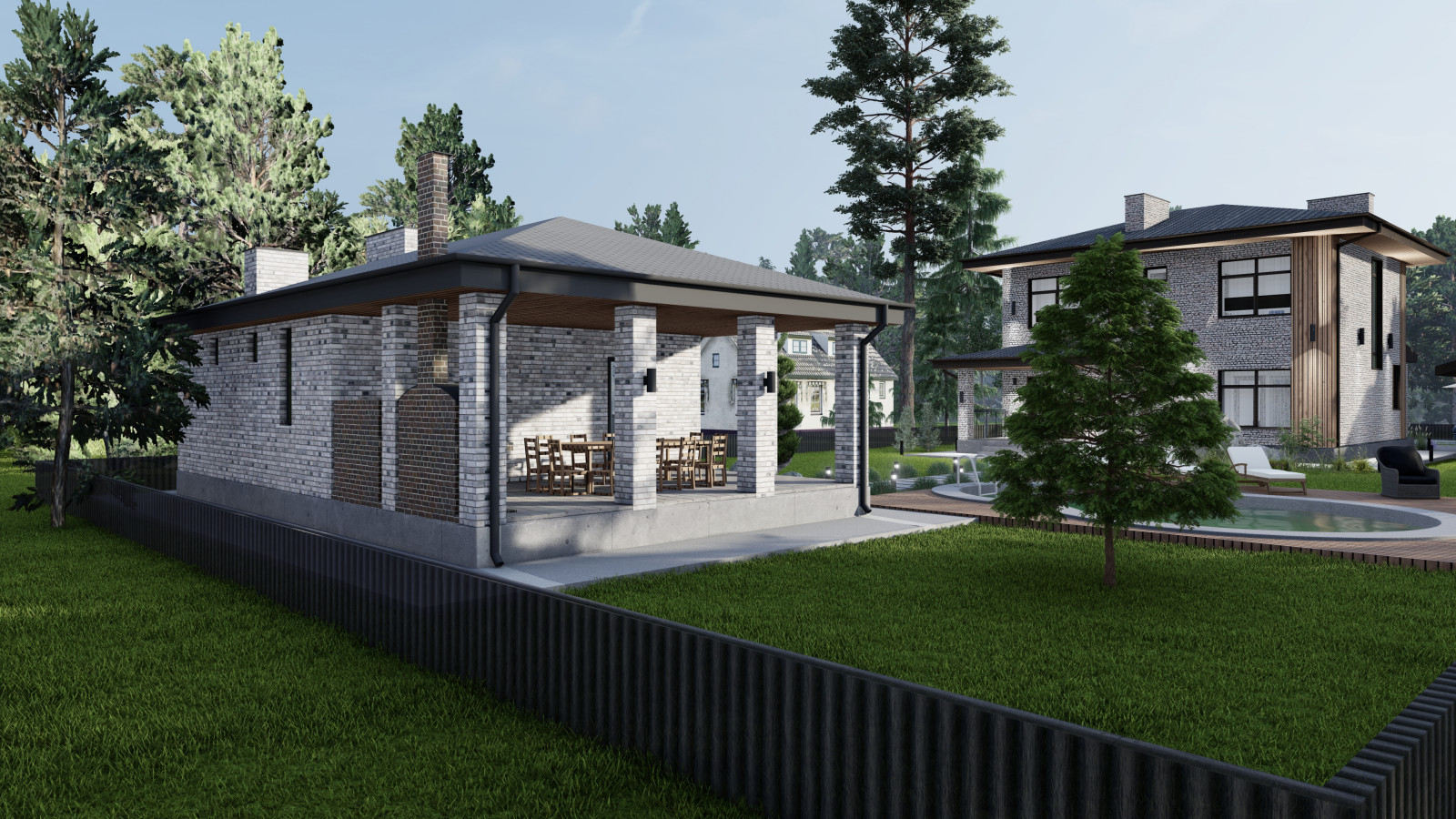 Современный дом