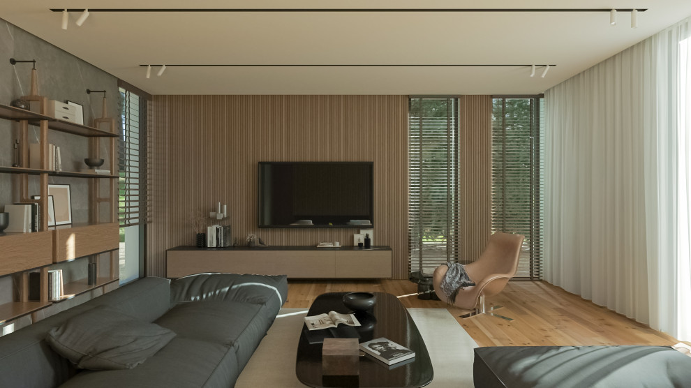 Интерьер загородного дома в загородном посёлке "Оберег".