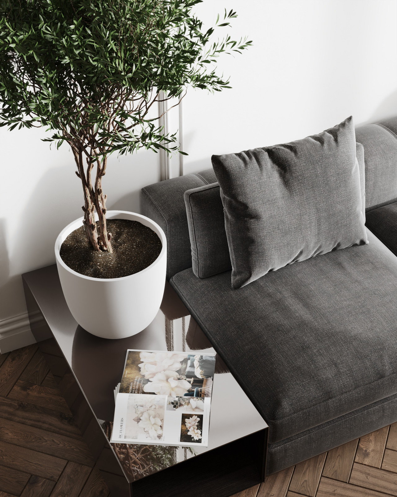 ЖК HEADLINER, дизайн-проект квартиры 102 кв.м.