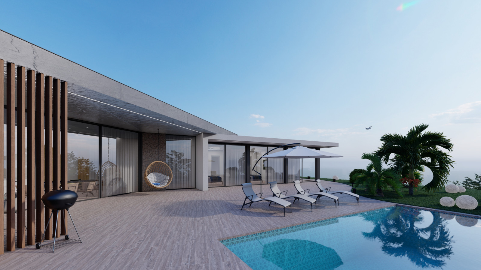 Жилой квартал частных домов, район Ручей Видный