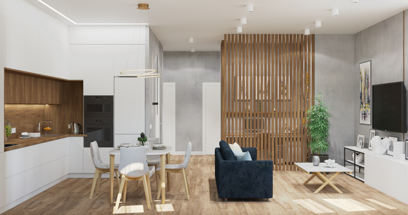 Дизайн - проект гостиной