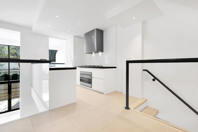 The Pool House minimalistisch-kueche