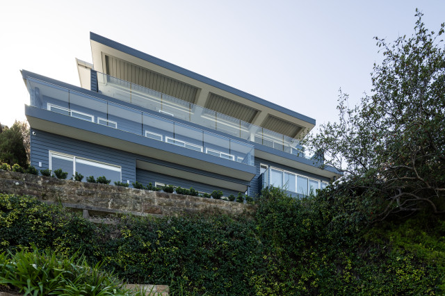 Whale Beach House contemporary-exterior