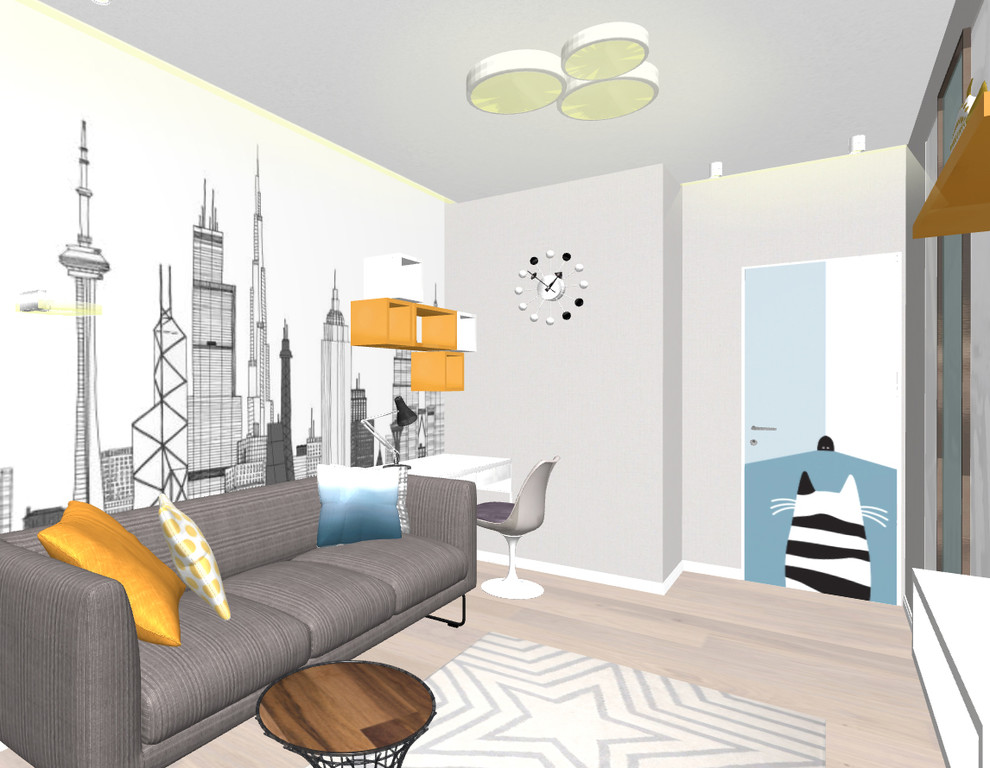 Двухэтажная квартира в Подмосковье