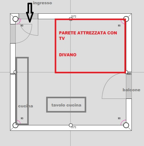 Consigli per arredare i pensili sopra al divano