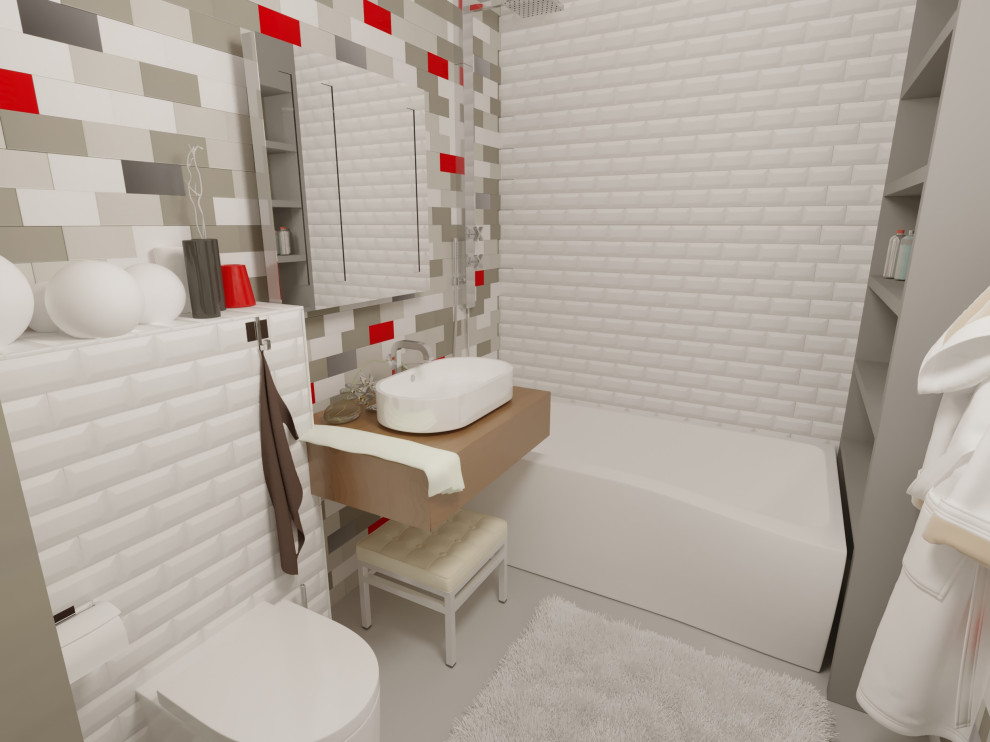 Дизайн проект однокомнатной квартиры ЖК Лесное озеро