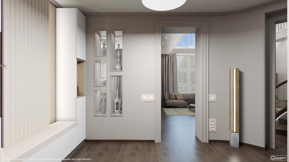 Прихожая в загородном доме