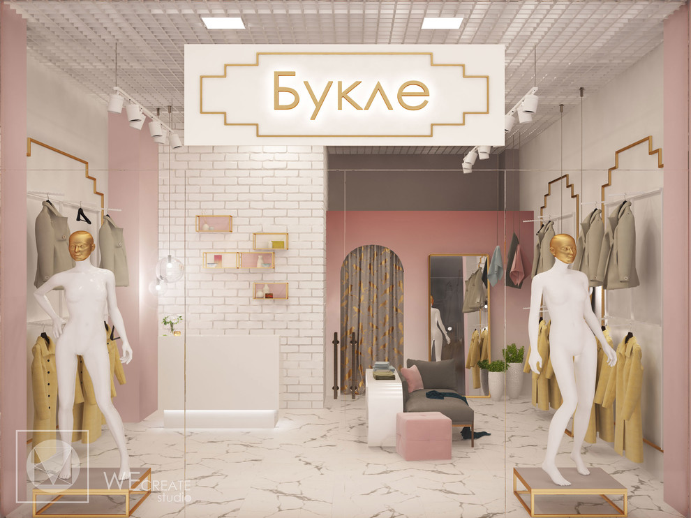 Магазин одежды с элементами ар-деко