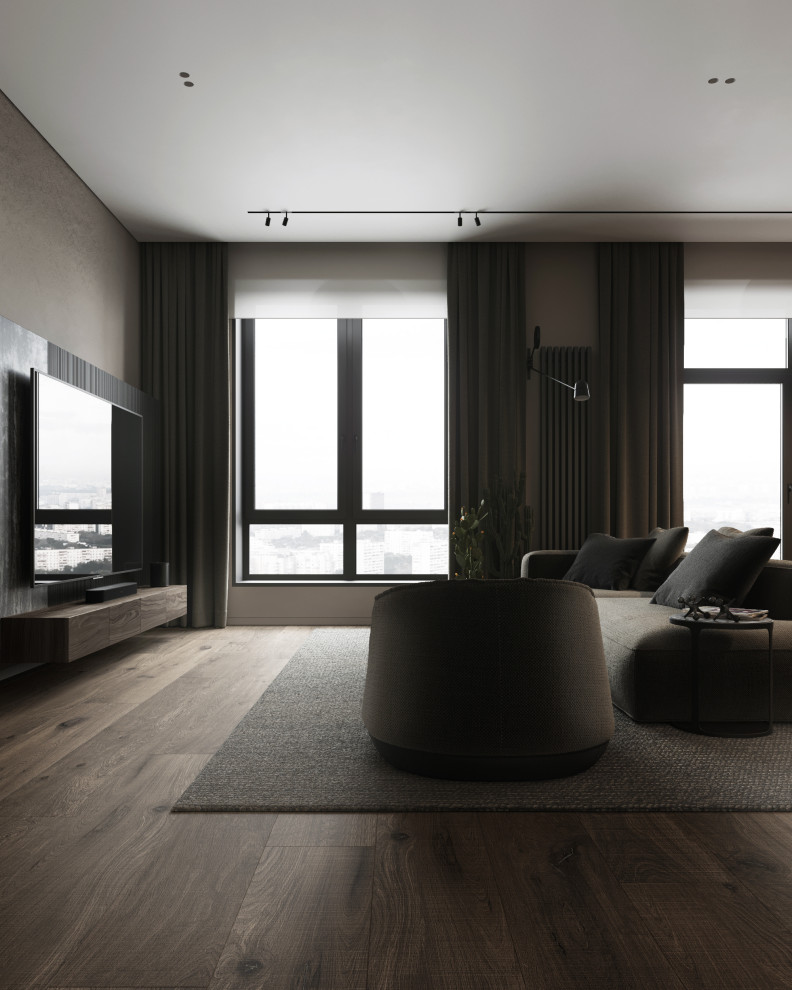 Flat in natural colours | Квартира в природных оттенках