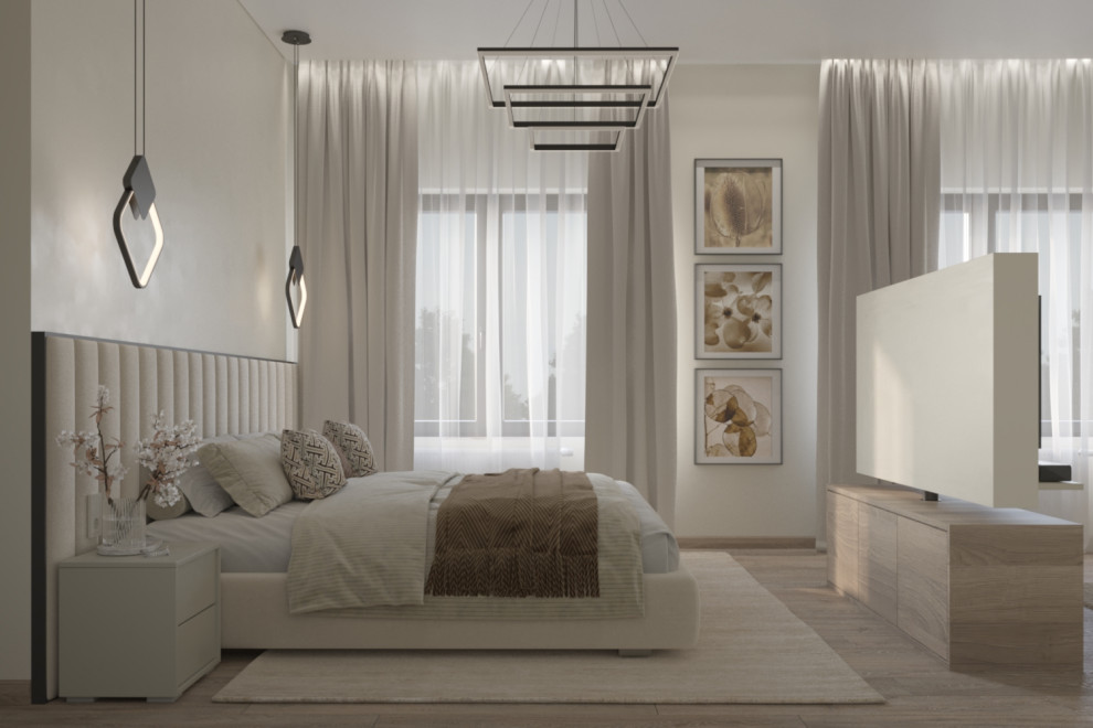 Уютная мастер-спальня