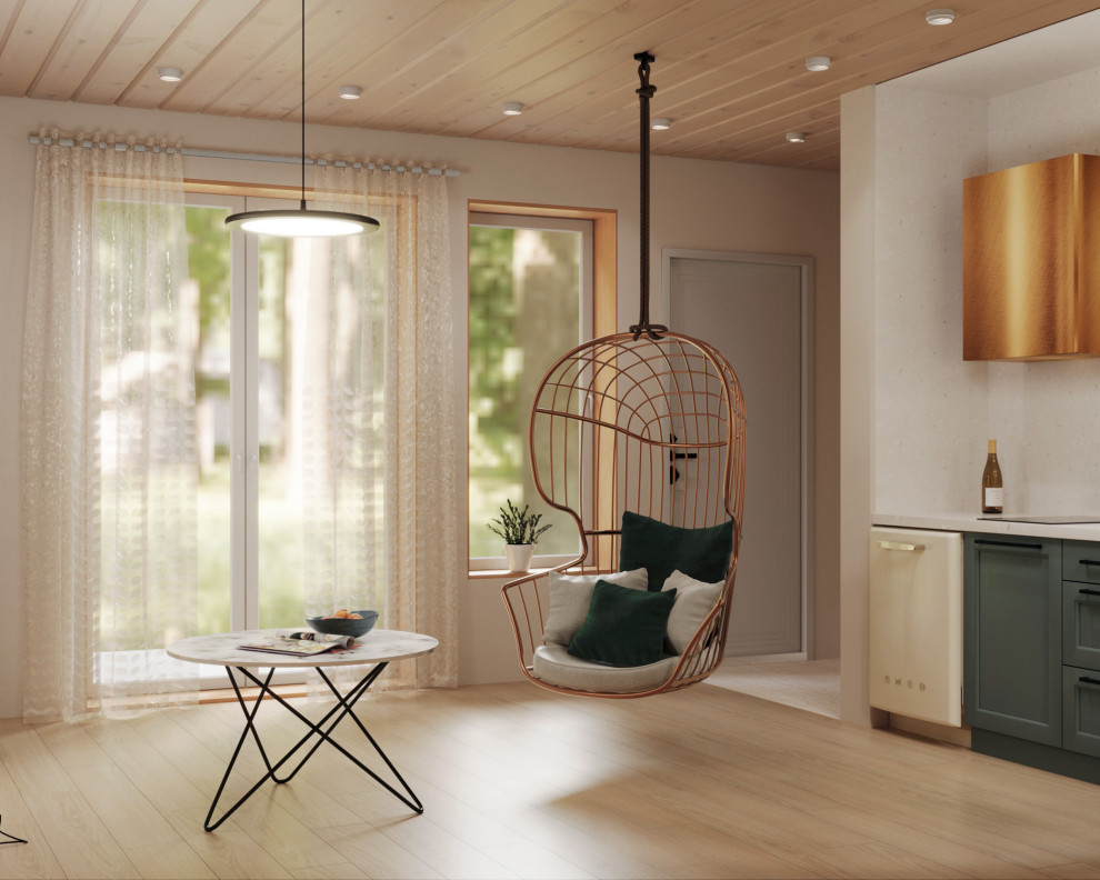 Дизайн-проект загородного дома отдыха для краткосрочной аренды