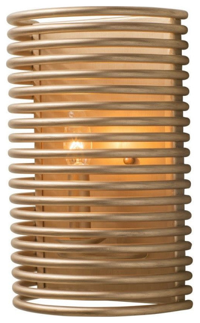 Kalco 506420 Emery 12" Tall Wall Sconce - Modern Gold