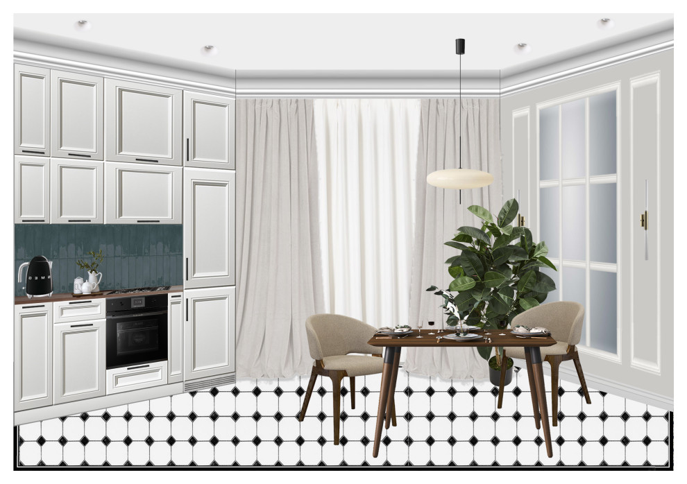 Трехкомнатная квартира на Новочеркасском