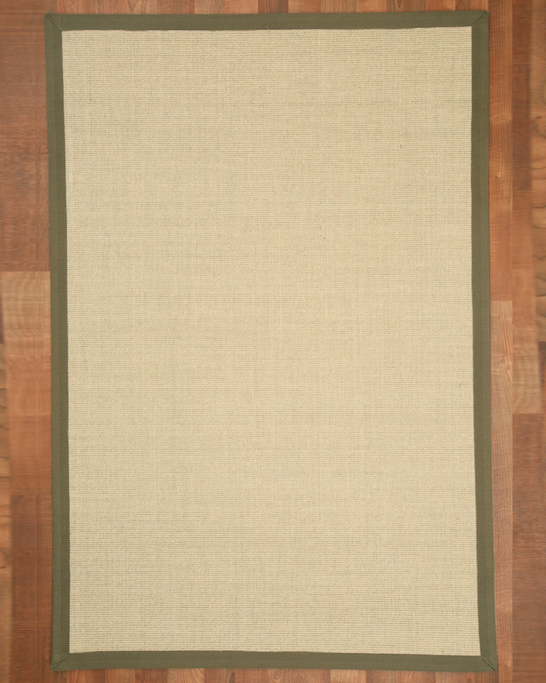 Kinsley (6' x 9') Sisal Rug, Handcrafted 100% Natural Sisal