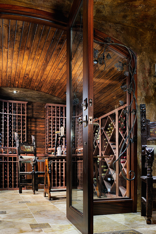 Traditional wine cellar in Miami.