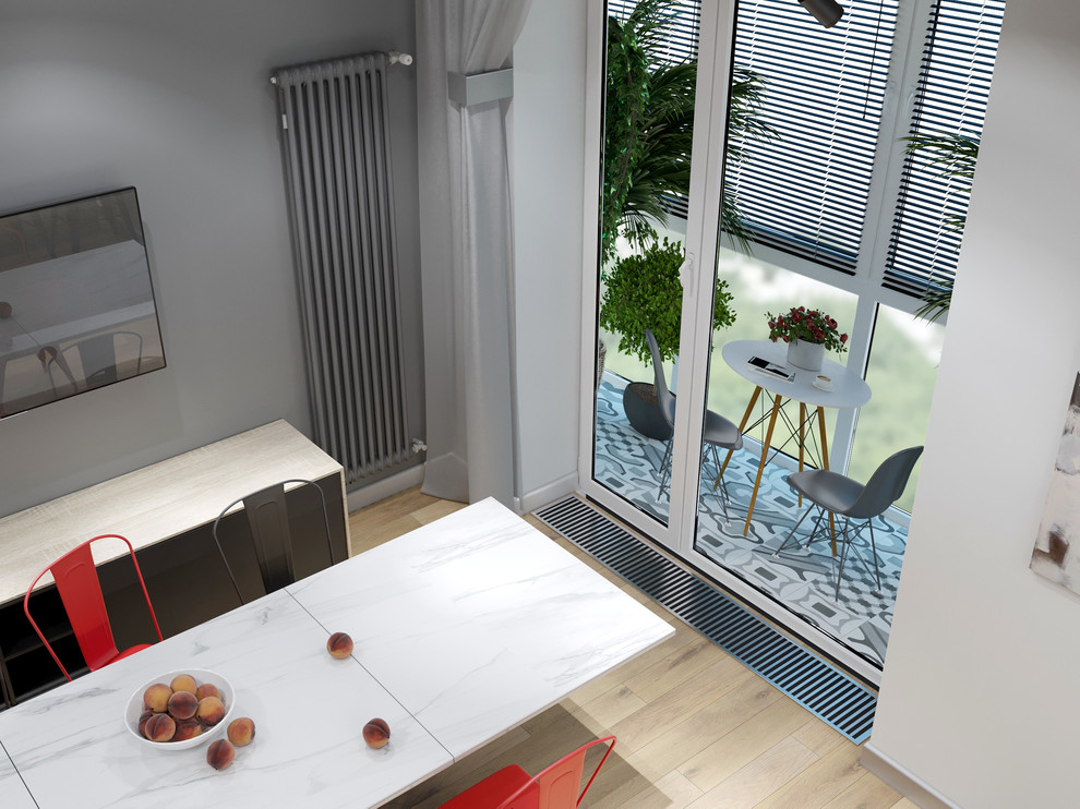 кухня-столовая / NJ Apartment_100 м2