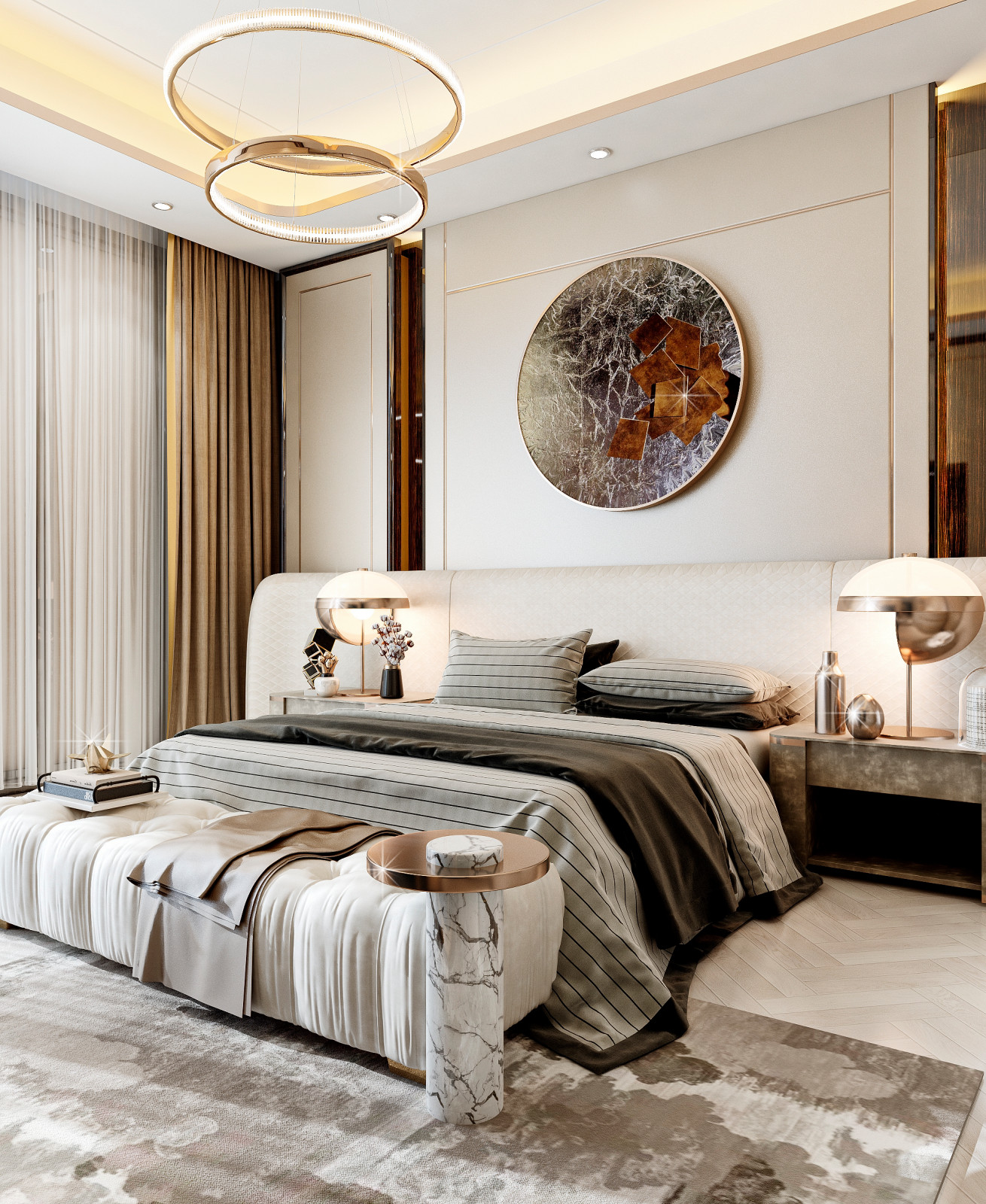 Дизайн интерьера спальни