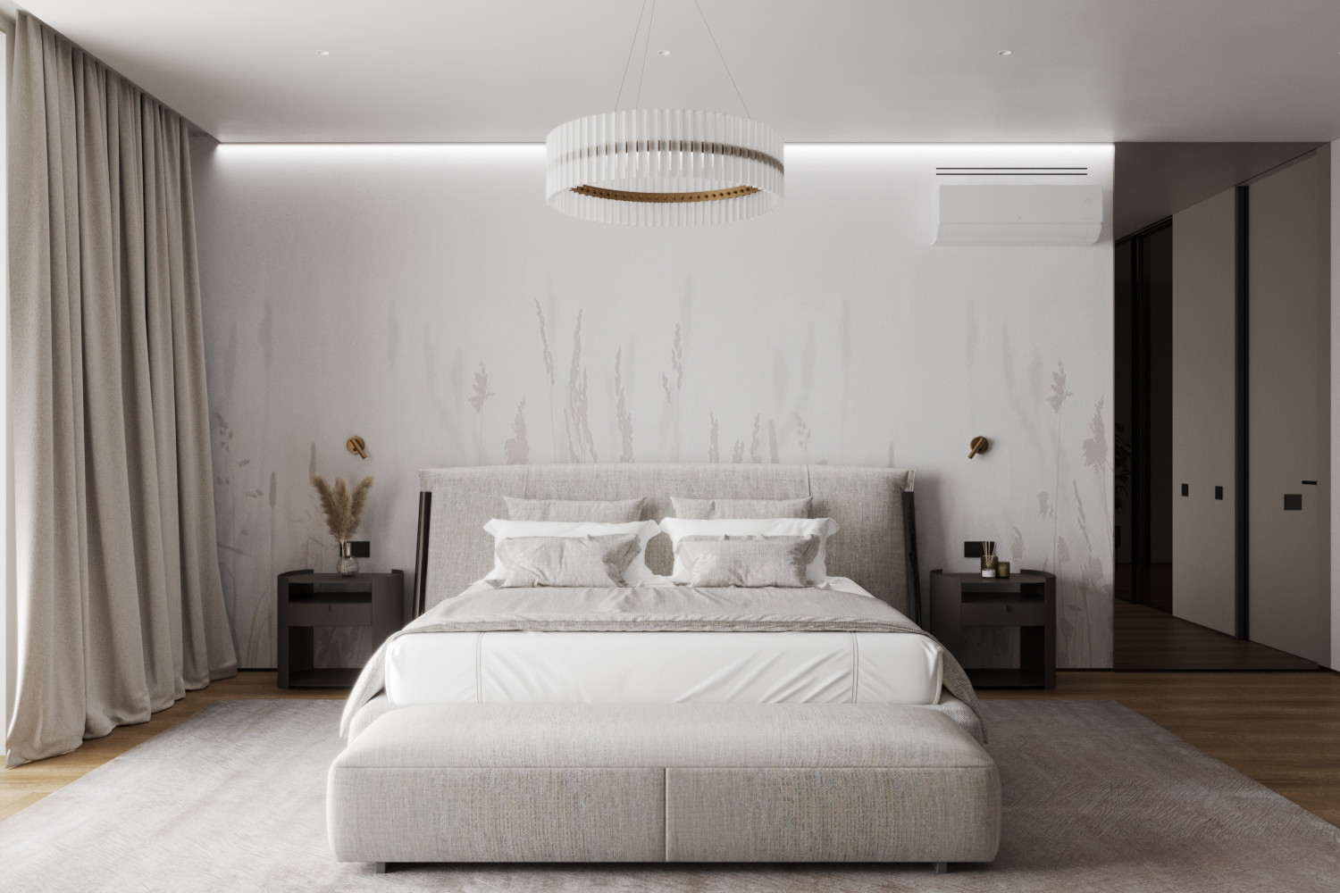 Дом ДНТ "Удача". Спальня