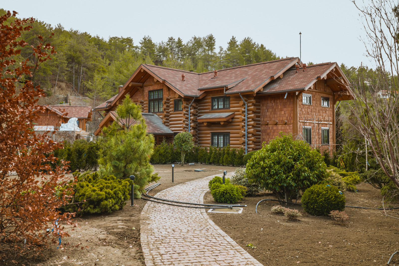 Ландшафтные работы на проекте "Агиос"