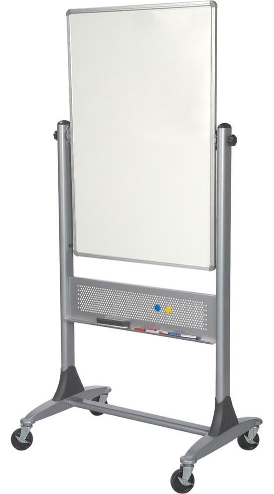 Mooreco Porcelain Rotating Markerboard Contemporary