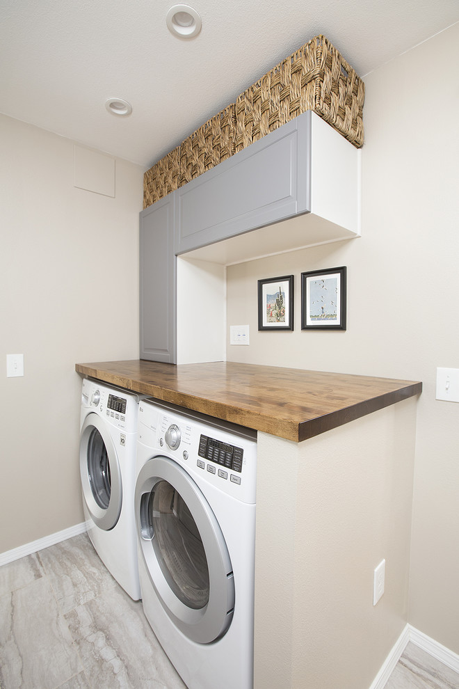 A Swedish Laundry Bath Renovation Scandinavian Laundry Room Denver By Bunn Sons Home Renovations