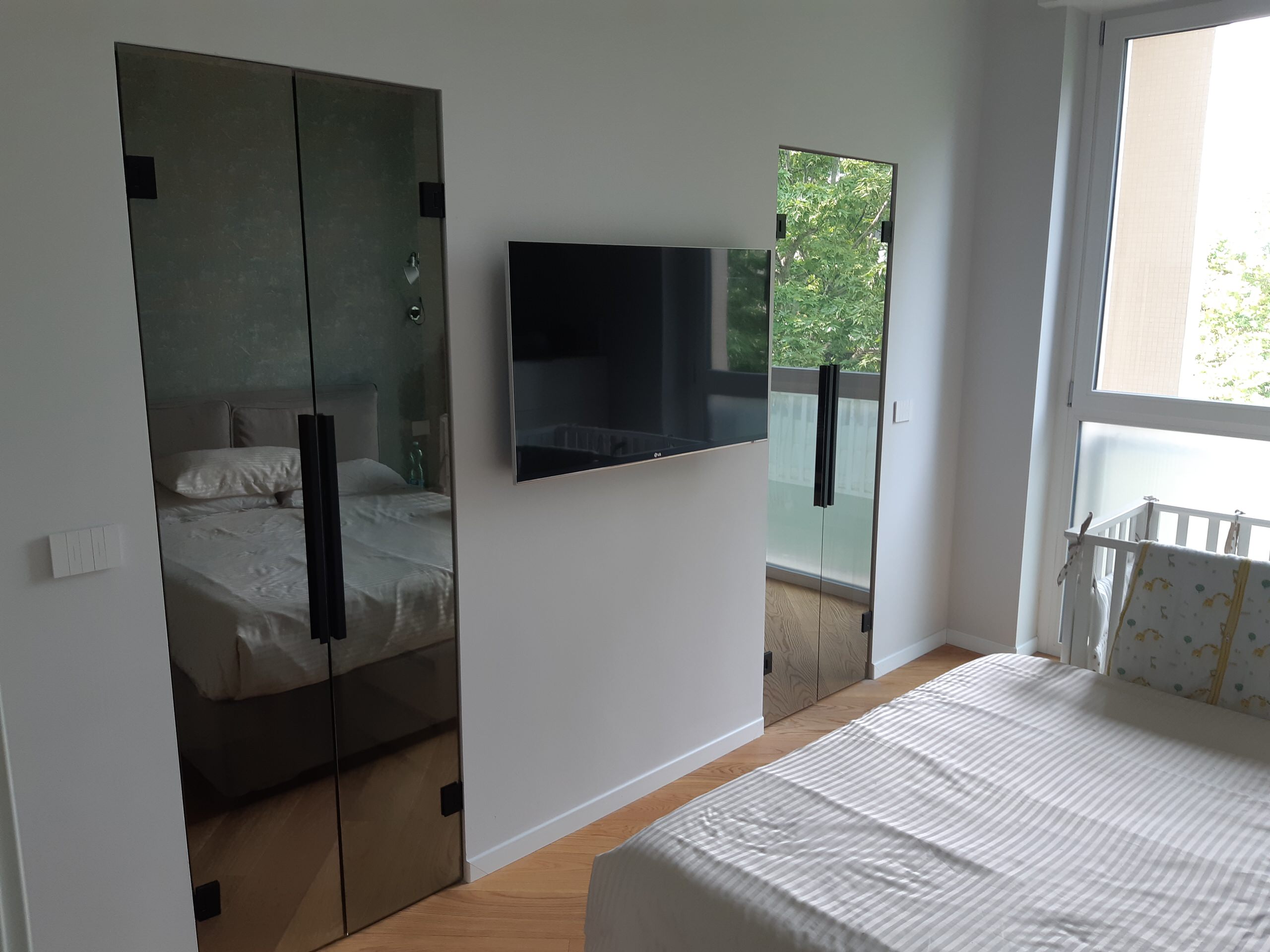 VIALE MONTE NERO | Camera da letto con cabina armadio