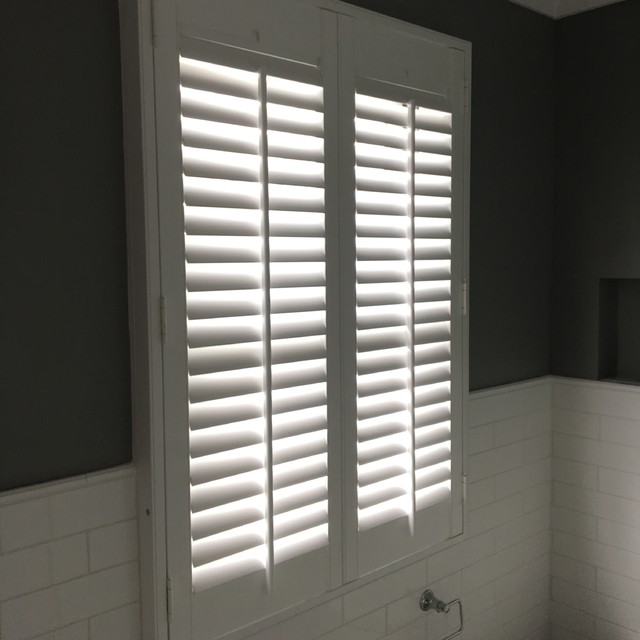 Shutters trendy-badevaerelse