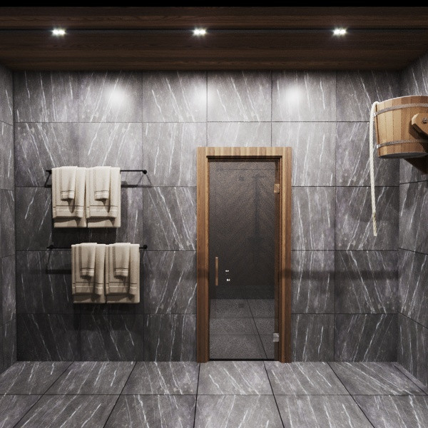 Дизайн зоны барбекю и бани