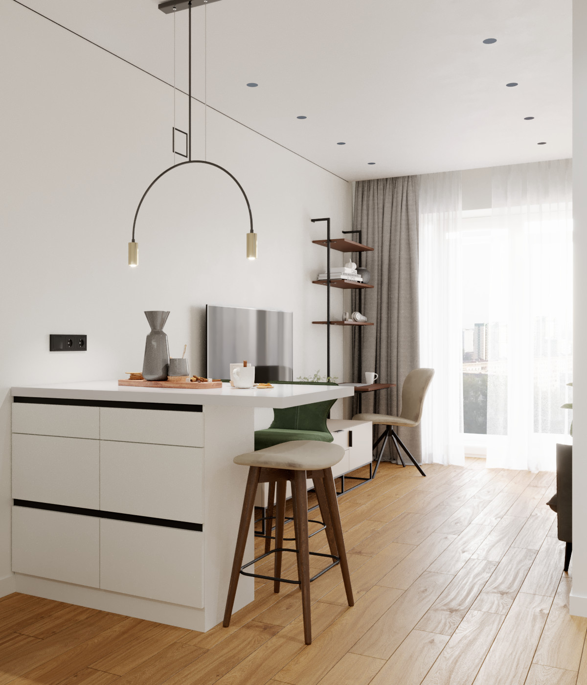 Однокомнатная квартира для сдачи