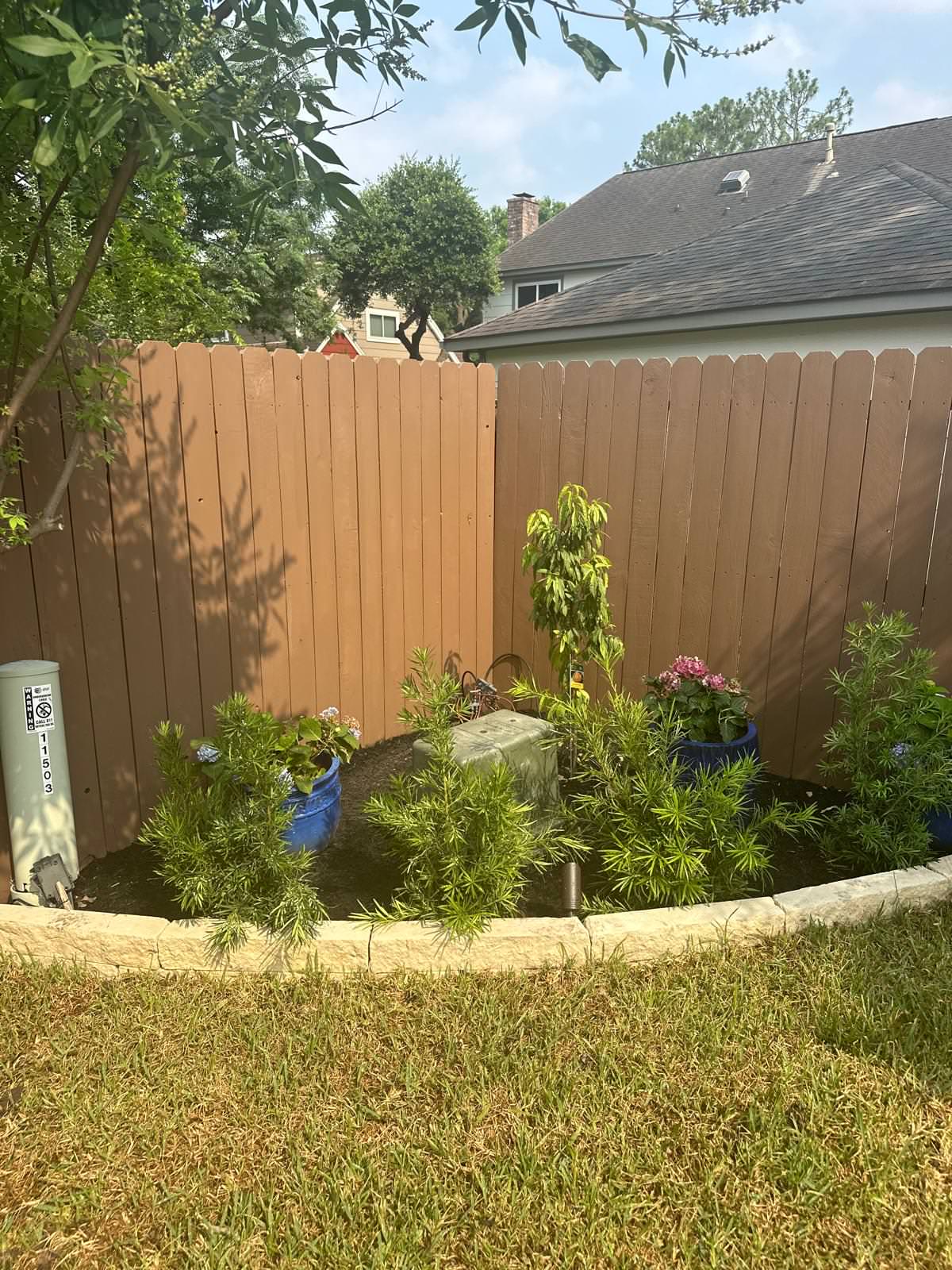 Front and Back yard makeover in Del Monte HTX