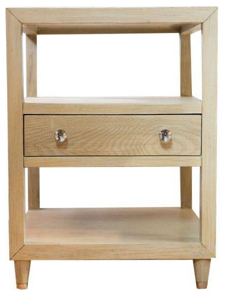 Light Wood Side Table With Mirror Tabletop 3 300 Est Retail Light Wood Side Table With Mirror Tabletop 3 300 Est Retail 1 100 On Chai