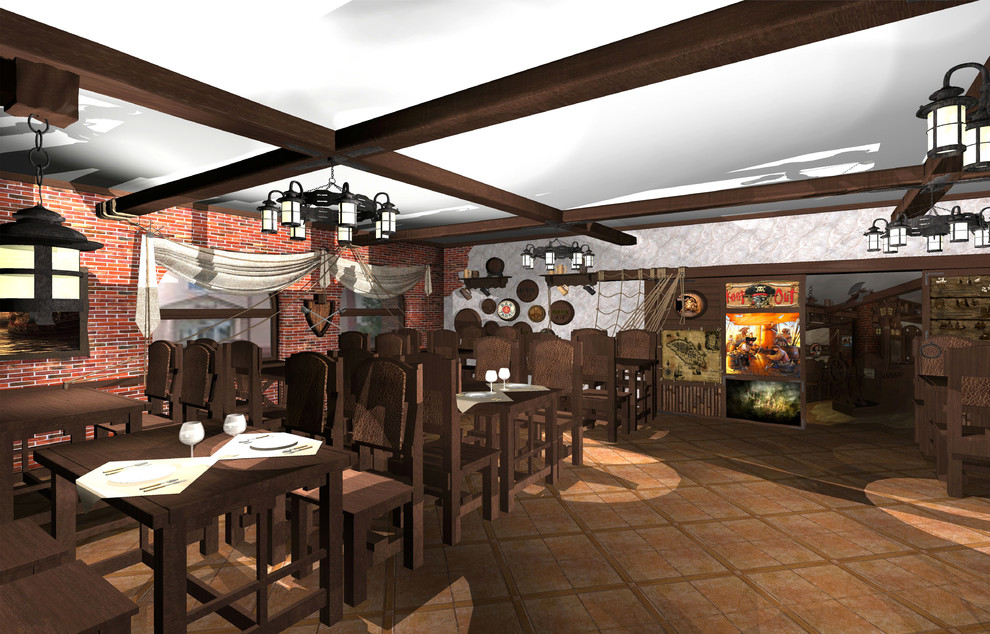 Проект реконструкции кафе "Капитан Флинт". Зеленоградск