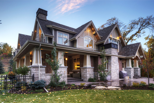 Craftsman/French Country 1 - Craftsman - Exterior - Calgary - by Dean ...