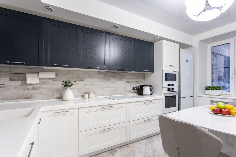 Современная, угловая кухня!