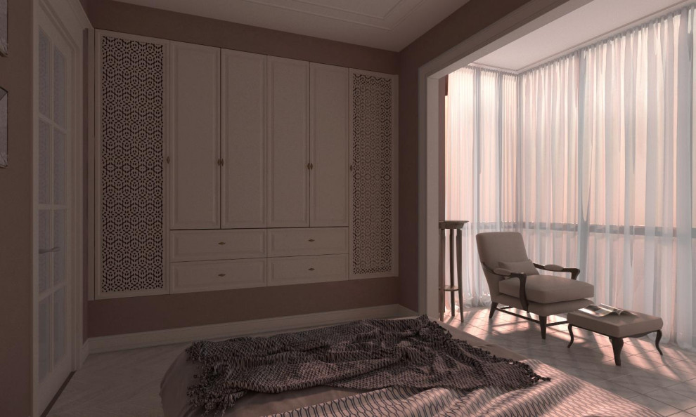 Проект квартиры "Капучино и МОРЕ"