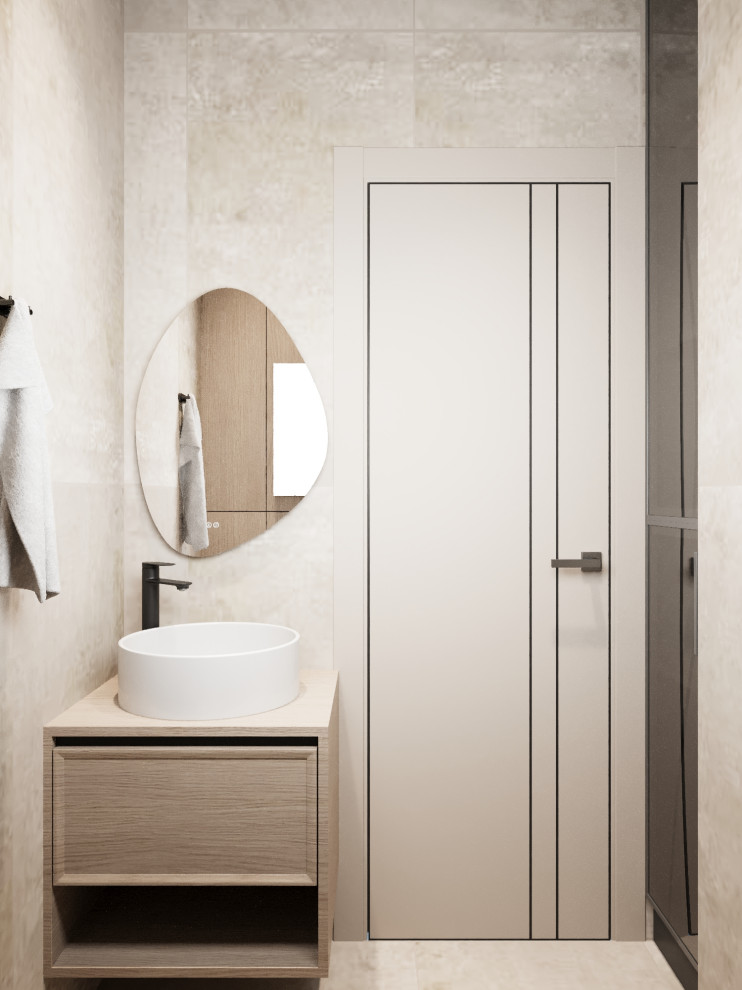 Современный минимализм санузел