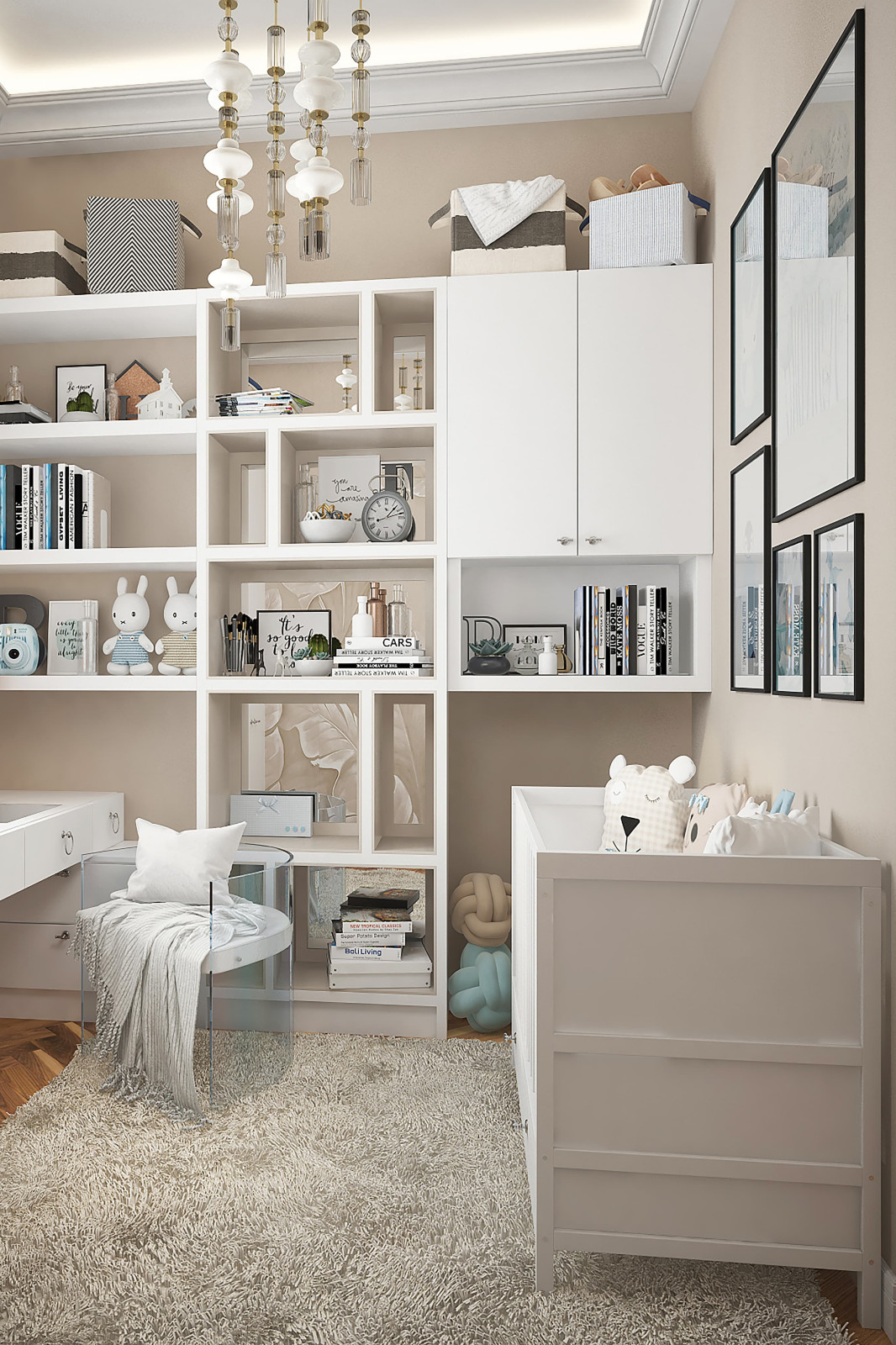 Дизайн и ремонт квартиры на Никитском бульваре — Воздушный замок