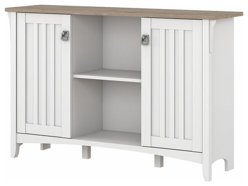 Salinas Accent Storage with Two Doors in Antique White