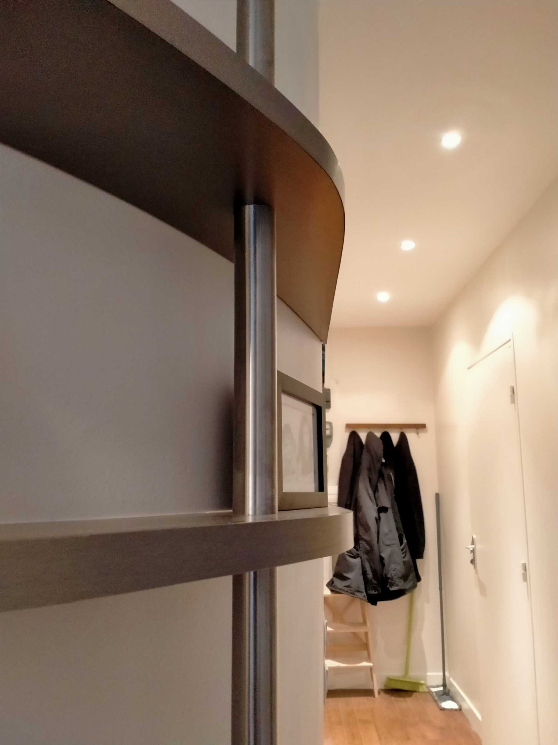 Etagère courbe