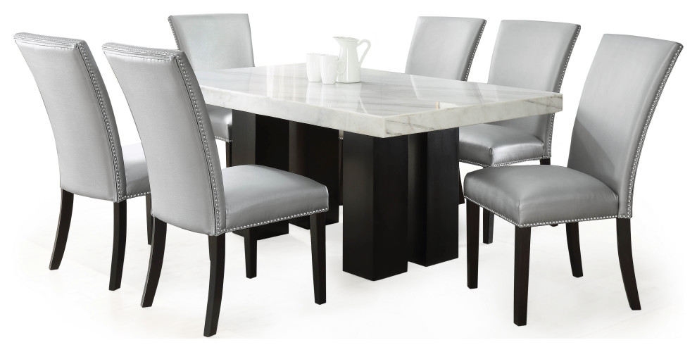 Camila Rectangle Dining Set - Transitional - Dining Sets - by Steve ...